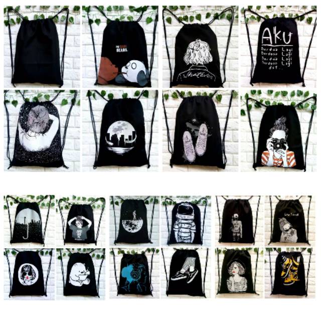 NEW STRINGBAG TAS  SERUT  Shopee Indonesia