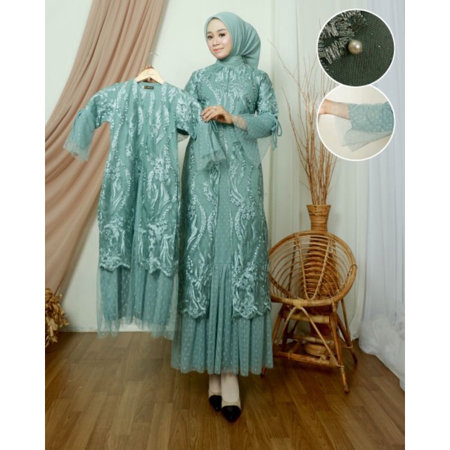 kebaya Gamis dress /Tunangan /wisuda/Lamaran/kemeja couple