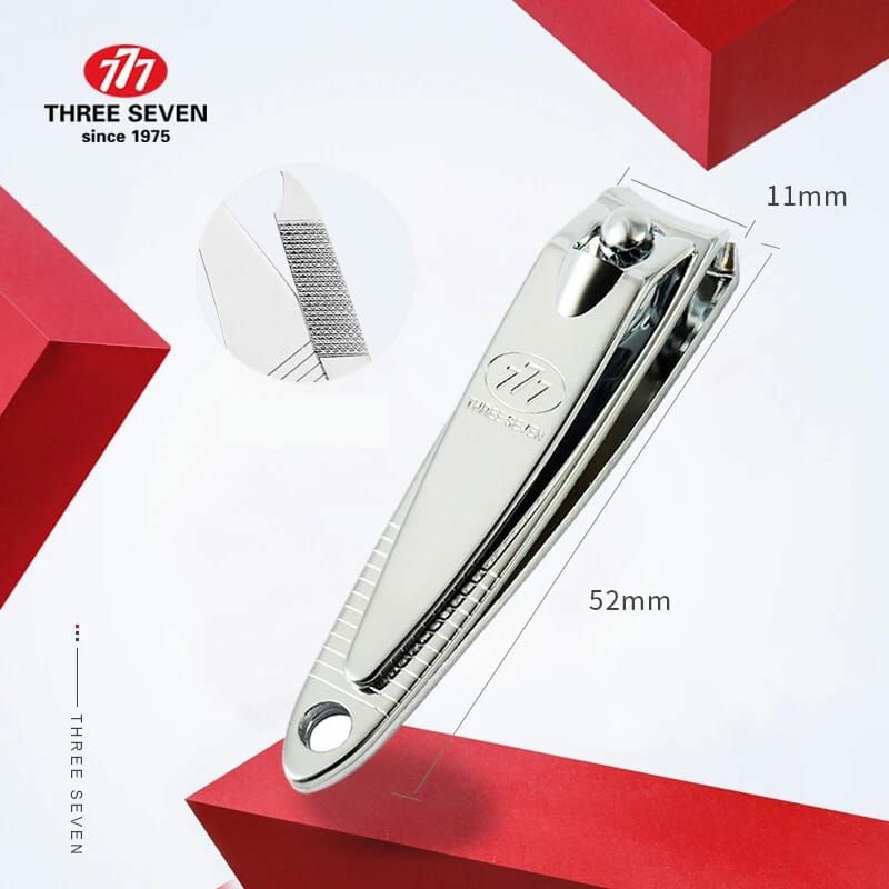 ORIGINAL 777 Gunting Kuku M Medium Size N-602 | THREE SEVEN Nail Clipper Pedicure Made In Korea