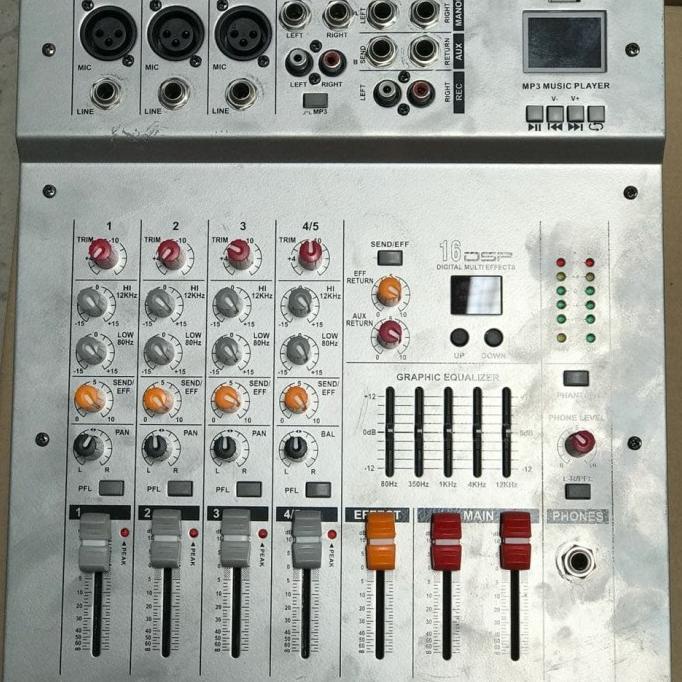 Power mixer audio 4 channel - professional mixer