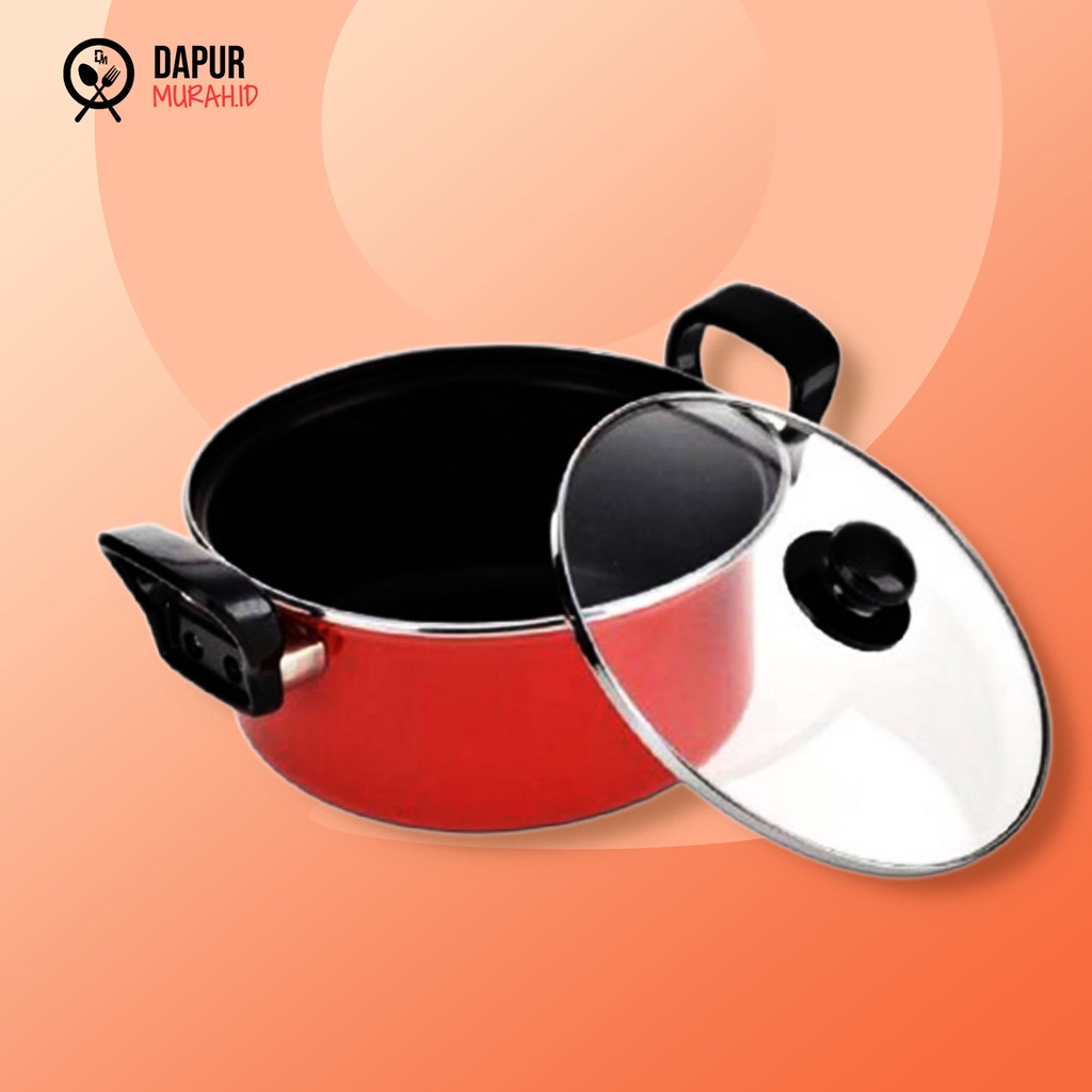 Panci Dutch Oven Maspion anti Lengket 20 cm Serbaguna