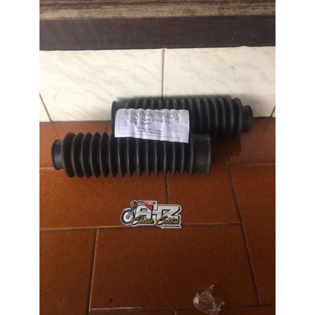 Karet kondom cover shock depan trail as besar byson dll