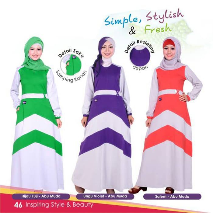 PROMO GAMIS MUTIF 121/GAMIS MURAH/BUSANA MUSLIM