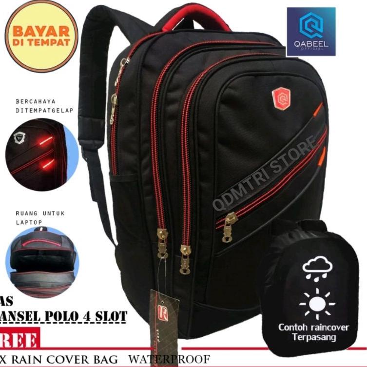 Stok Terbaru TAS RANSEL POLO PRIA/TAS RANSEL POLO 4 SLOT/TAS RANSEL POLO PRIA KEREN/Tas Sekolah/Tas 