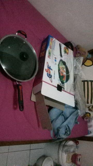 Wokpan Enamel 32 Cm Gsf 1032k