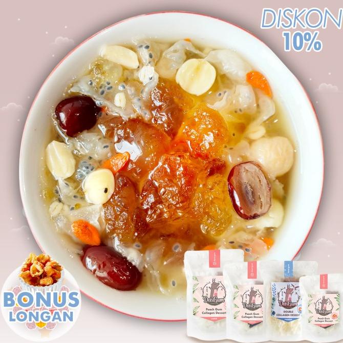 

BAYAR DITEMPAT BARU !! PEACH GUM COLLAGEN DESSERT BY DEERGUM. SUPER BERSIH. HALAL/MINUMAN COLLAGEN/MINUMAN YOYIC/MINUMAN DIET/MINUMAN PEMUTIH BADAN/MINUMAN KOREA/MINUMAN KEMASAN/MINUMAN KALENG/MINUMAN KOTAK/MINUMAN SEHAT HERBAL/MINUMAN SEHAT UNTUK