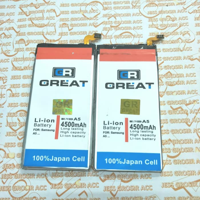 Baterai Battery GREAT Double Power SAMSUNG A5 2015 A500 / EB-BA500ABE