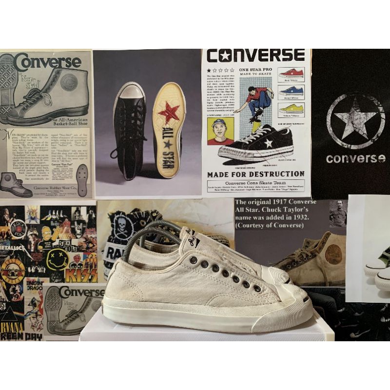 CONVERSE JACK PURCELL LEATHER X JV VINTAGE