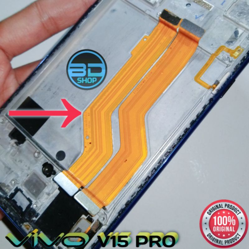 ORIGINAL ASLI COPOTAN Flexible Flexi Kiri Charger Cas VIVO V15 PRO