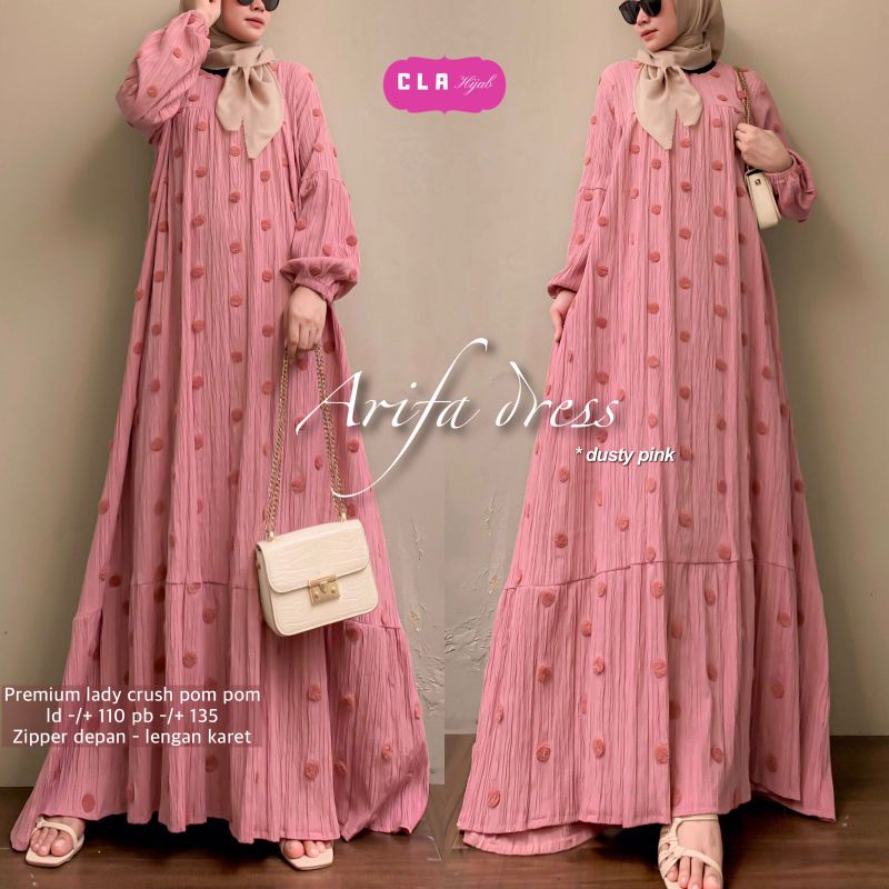 Arifa Dress Wanita by Cla Hijab