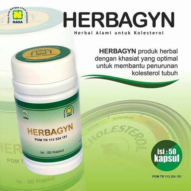 

Herbagyn Nasa Obat Herbal Kolesterol & Darah Tinggi Tanpa Efek Samping