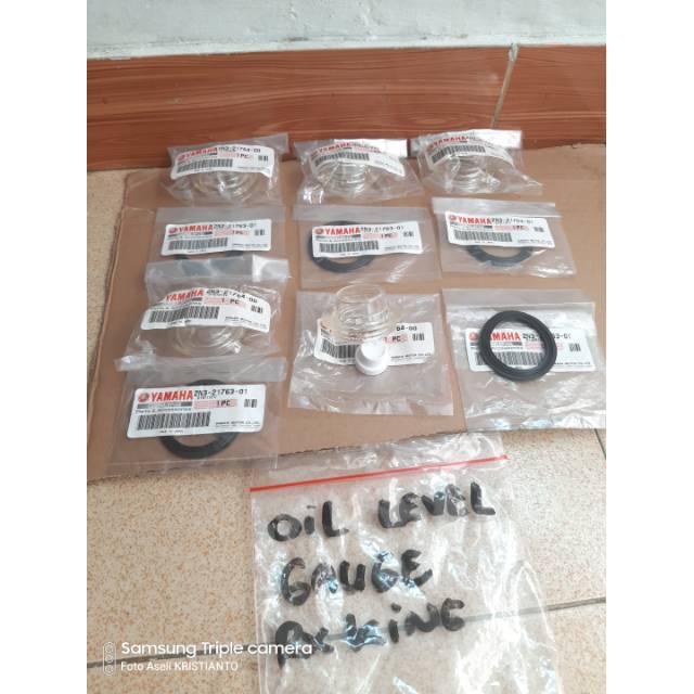 Mika kaca intip tabung botol oli samping rxk rx125 rx135 rx king rxking kobra lawas lama original