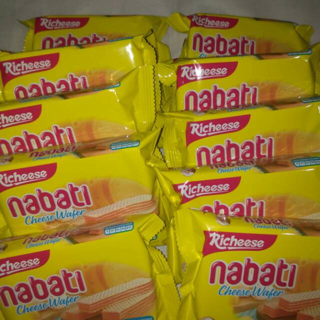 Paket wafer nabati richoco keju 10 bungkus