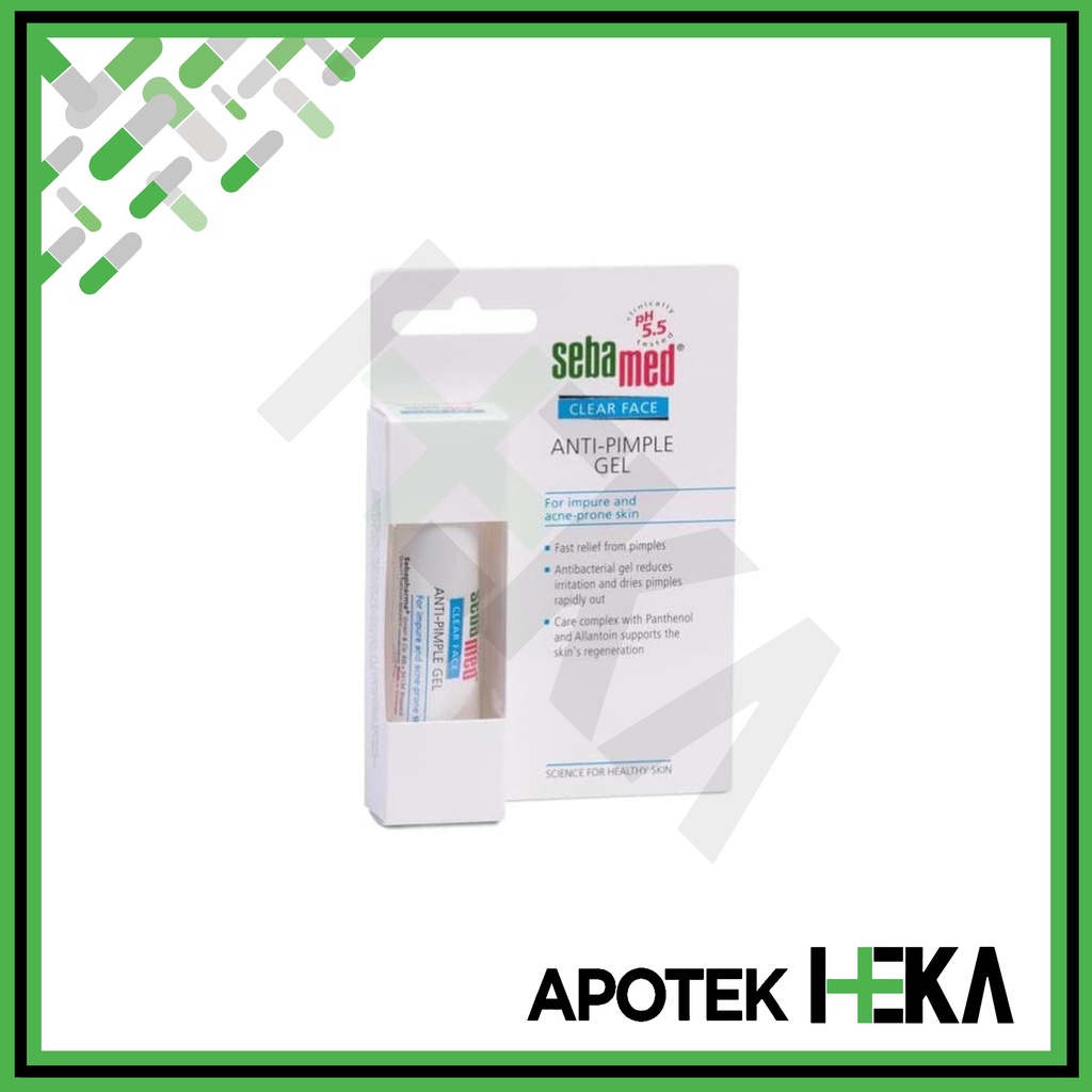 Sebamed Clear Face Anti Pimple Gel 10 ml - Krim Jerawat (SEMARANG)