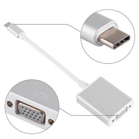 Converter USB 3.1 Type C to VGA Port Adapter