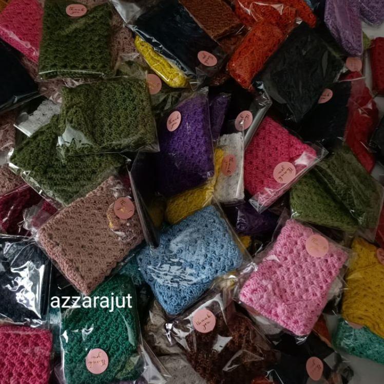 Murah banget PART 1    bandana rajut / bando rajut segitiga / bandana rajut segitiga ➣→ ← ←