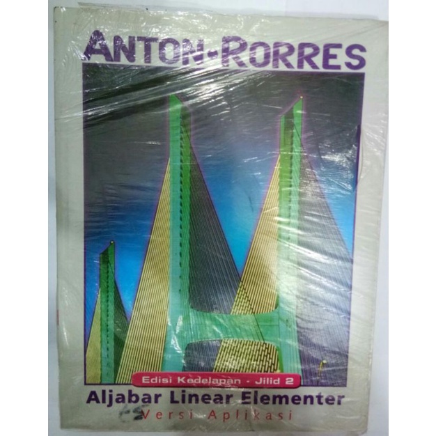 Aljabar Linear Elementer- Anton Rorres