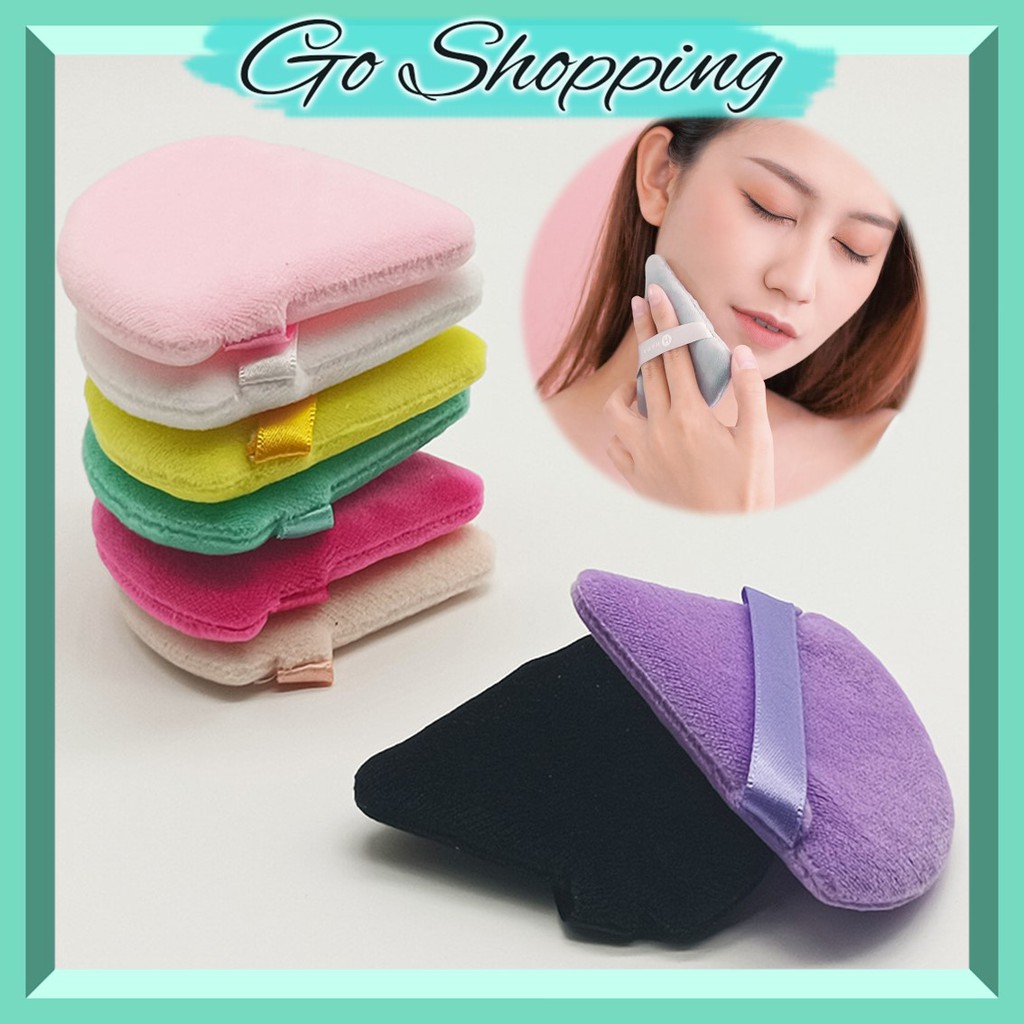 GO! SP443 Spon Make up Segitiga Spons Bedak Makeup Puff Tools Lembut (Pizza Puff) cod