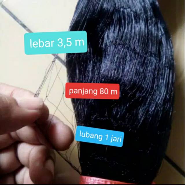 JARING BURUNG  100 mdx100yds  JARING SAWAH 1½ &quot; 0.12 lubang 1 jari  dan 1¼ inchi