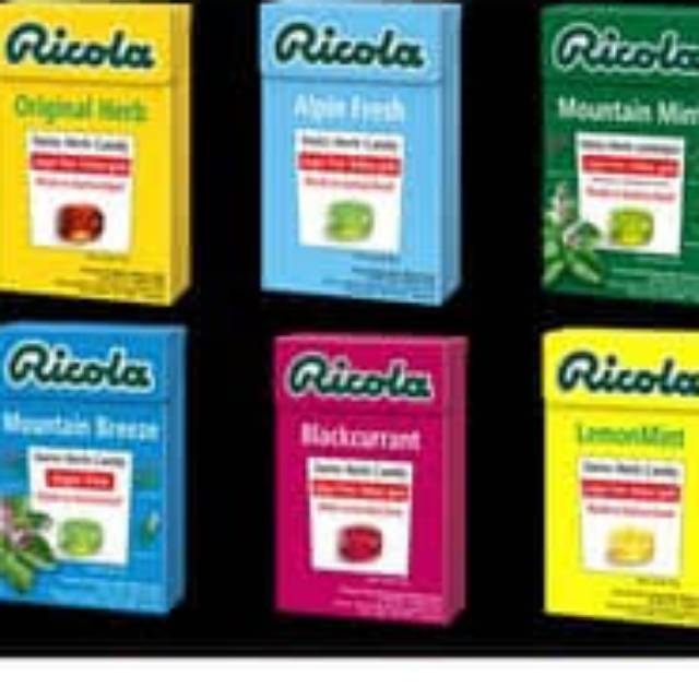 

PROMO!!! PERMEN RICOLA 45GR sugar free