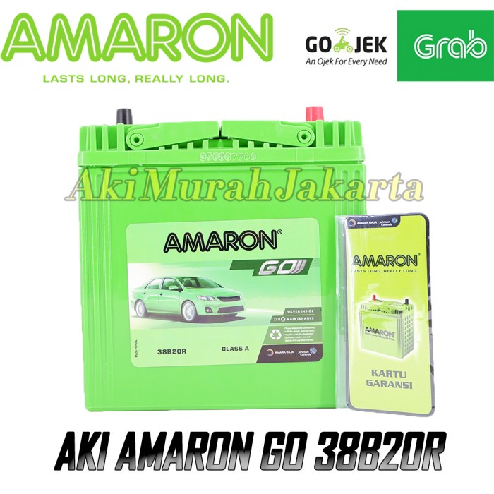 Aki Mobil Daihatsu Xenia Ns40Z / 38B20R Amaron Go Aki Kering 12V / 35A