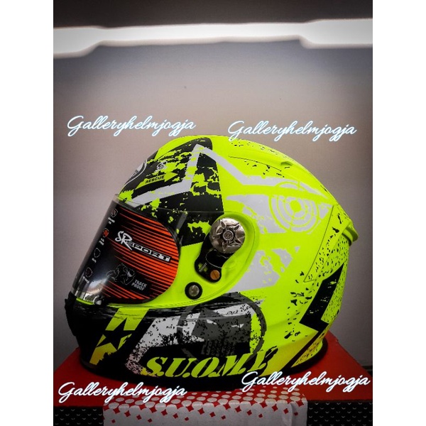 SUOMY SR SPORT STAR YELLOW FLUO XL