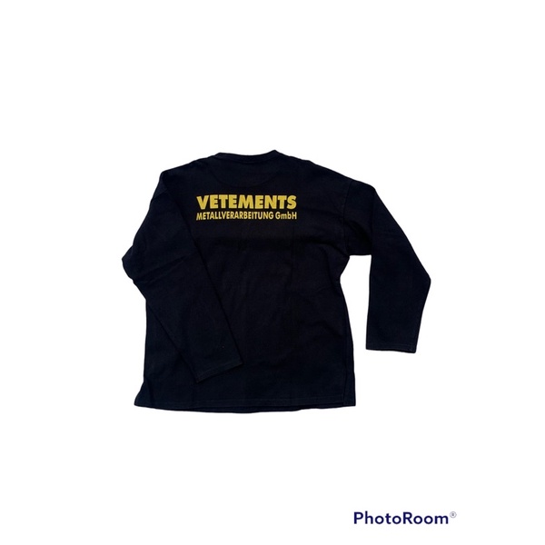 LONGSLEEVE VETEMENTS SECOND