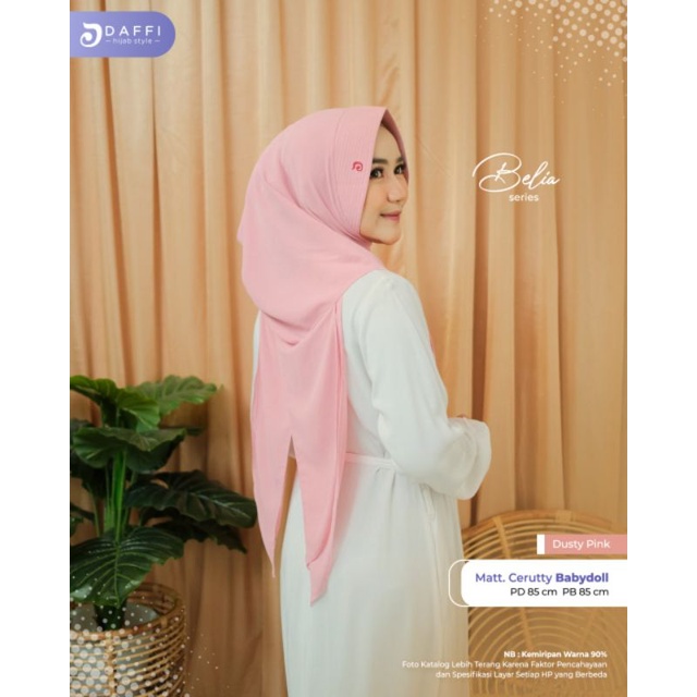 BeLia hijab batch 2 Ory Daffi,hijab kekinian,hijab hoodie