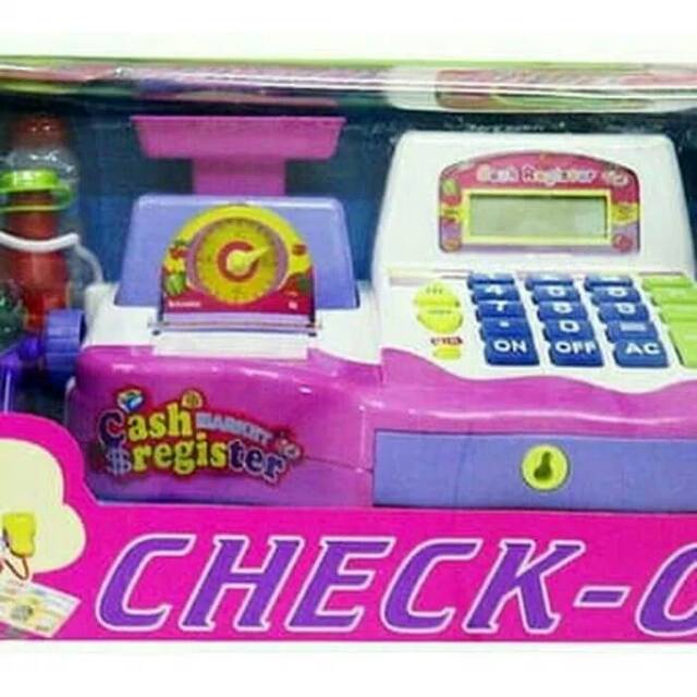 New Mainan Check out kasir kasiran import