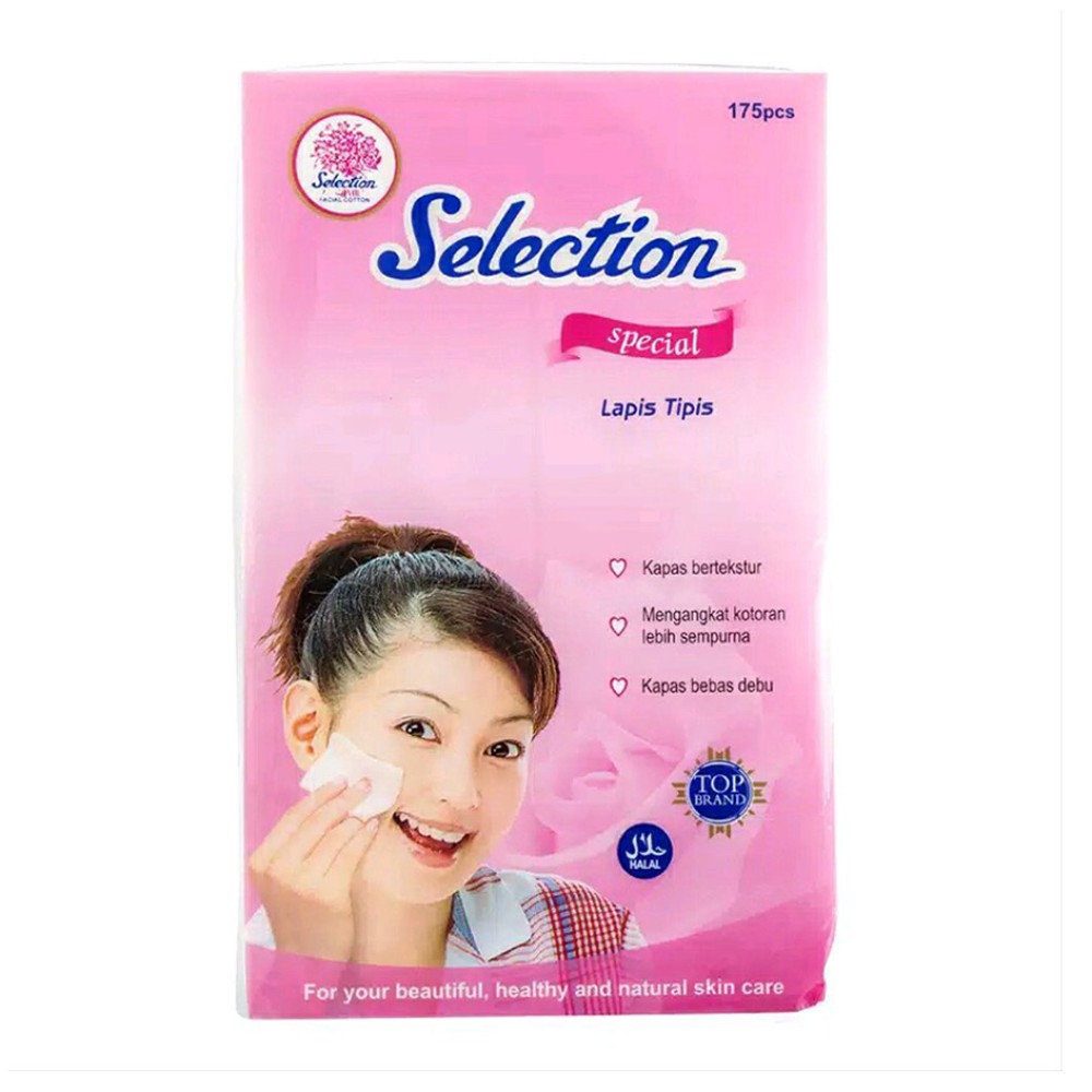 KAPAS SELECTION MURAH FACIAL COTTON KAPAS KECANTIKAN PEMBERSIH WAJAH KAPAS TIPIS