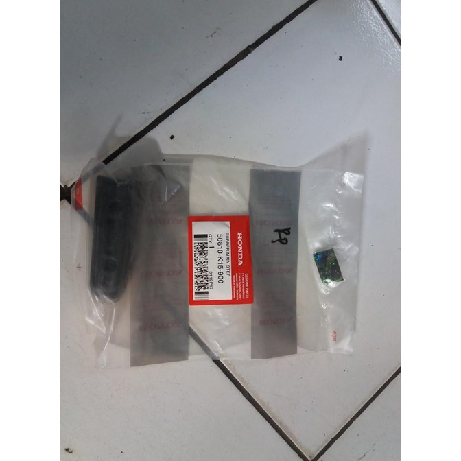 Karet footstep depan cb150r cb 150 r ori hm satuan harapan44 dijamin