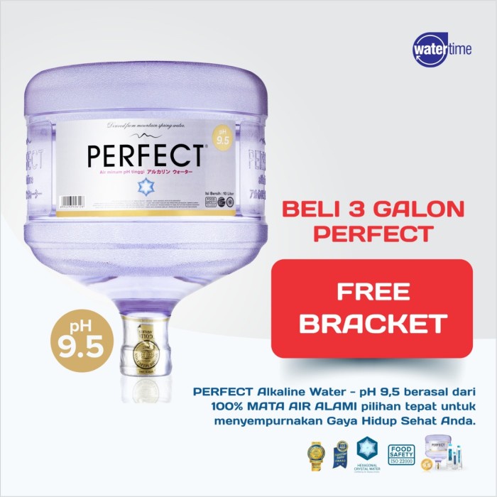 

(BISA COD) Perfect Alkaline Water galon