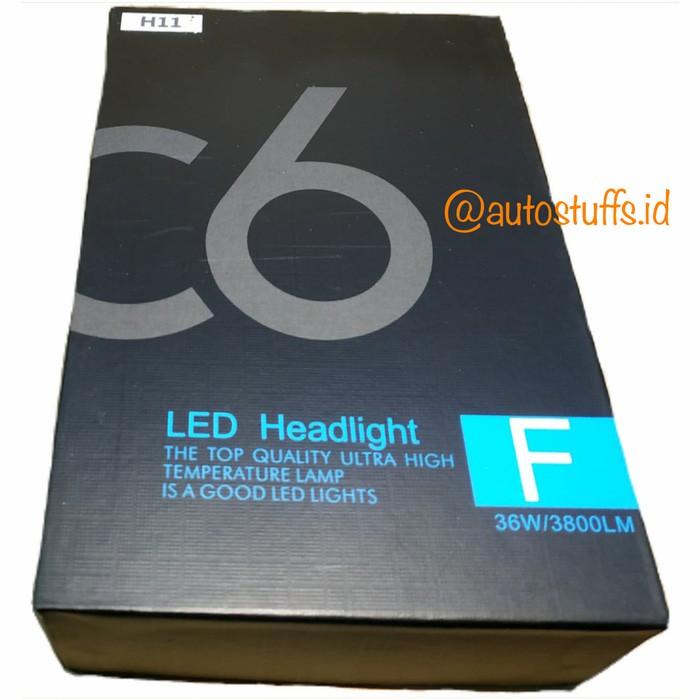 Lampu LED C6 H11 Lampu LED Mobil LED Plasma Headlamp LED Lampu H11 ..