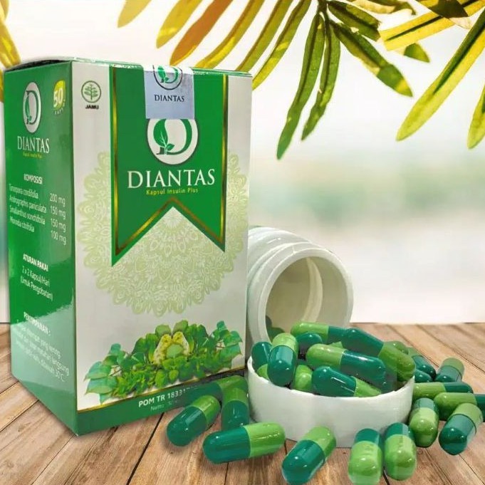 DIANTAS Obat Diabetes Tuntas Penurun Gula Darah Terbaik Obat Diantas Herbal Asli Original