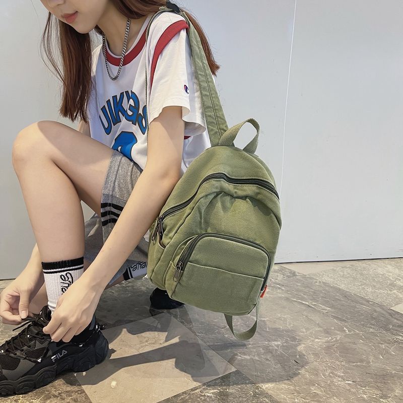 Ready mini backpack korea tas backpack wanita  Tas ransel wanita kecil  tas sekolah mini Sera tas mini wanita korea mini backpack  Sastra Tas Ransel Kecil Gadis Panas Kecil All-Match Tas Ransel Kecil ransel kuliah  Baru Dicuci Kanvas Sekolah Bagpack