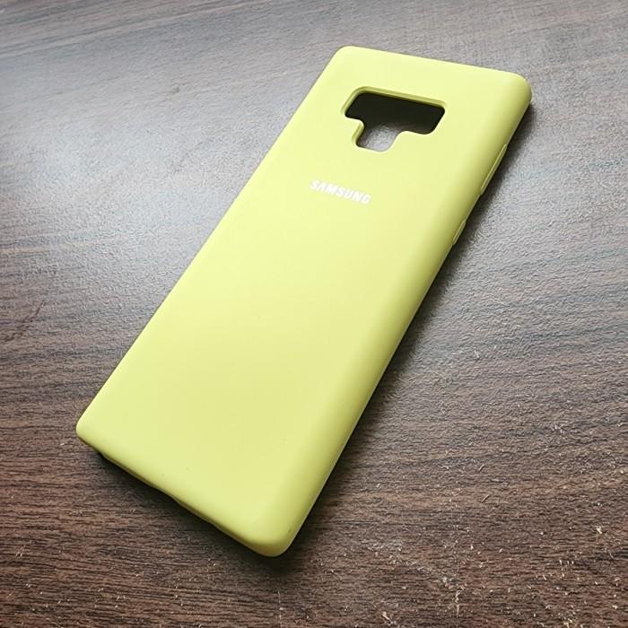 Silicone Cover Samsung Galaxy Note 9 Note9 Original Silikon Soft Case