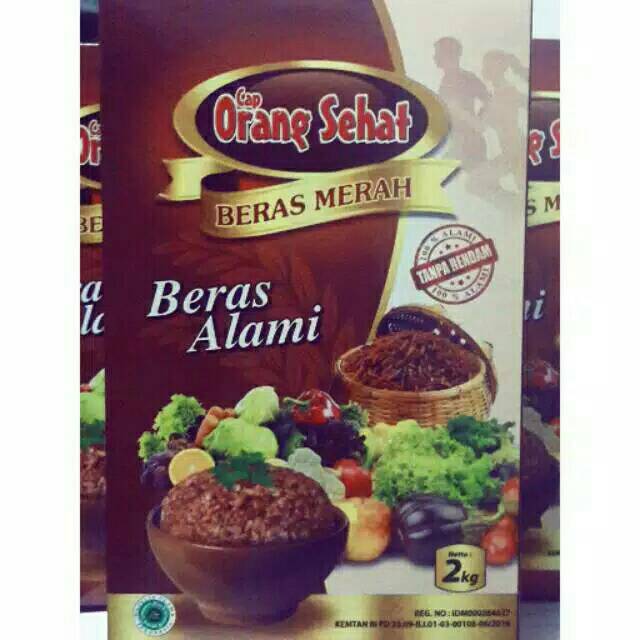 

Beras Merah Cap "Orang Sehat". 2 kg