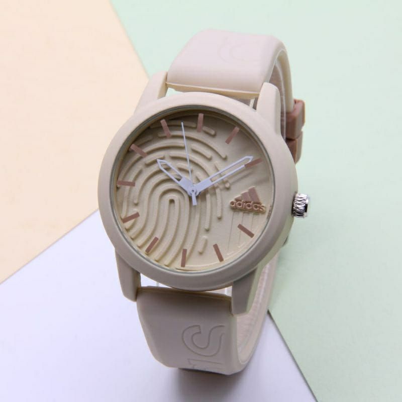 JAM TANGAN WANITA ADIDAS RUBBER 3.5CM || JAM TANGAN FASHION