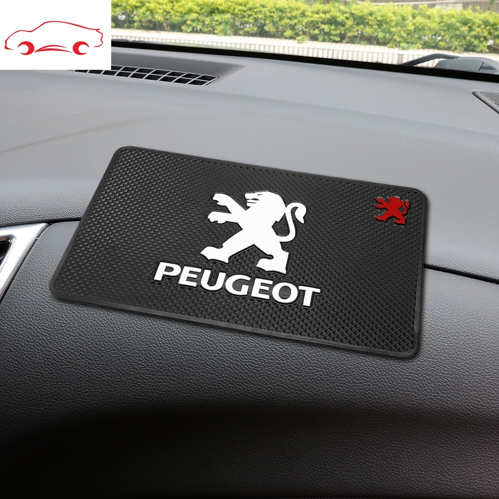 Non-slip Mat Dashboard Mobil Tikar Lengket untuk Peugeot Logo Peugeot 4008 Rcz 5008206207307308408 3008508