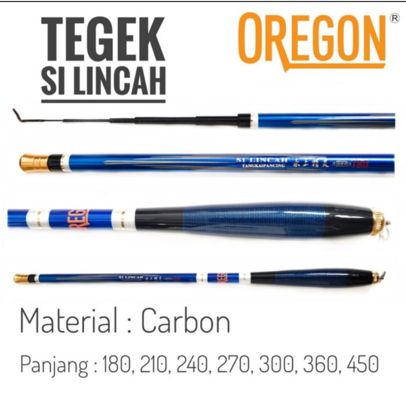 JORAN TEGEK OREGON SILINCAH 300/360/450 ... RUAS PENDEK