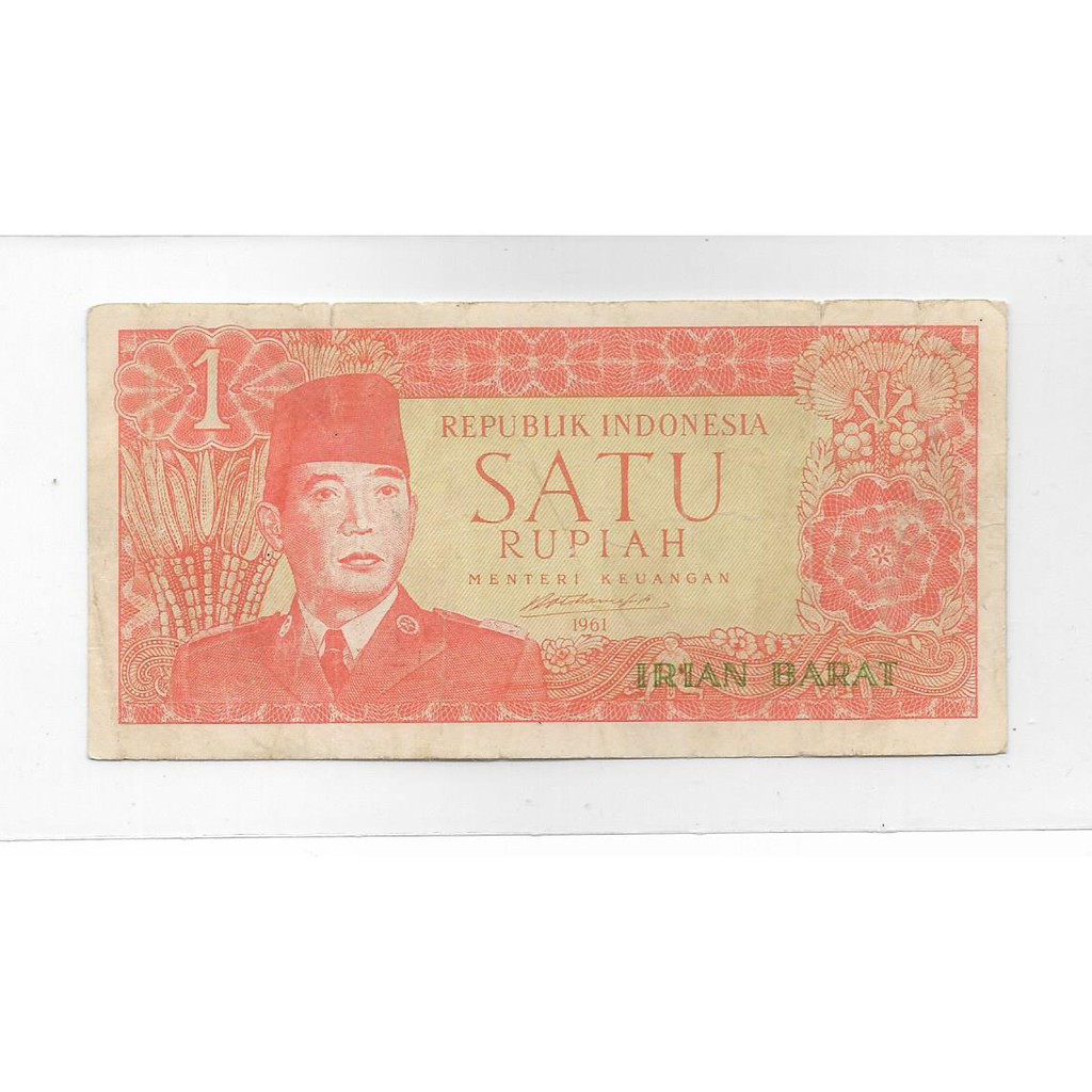Uang Kuno 1 Soekarno Irian Barat 1961
