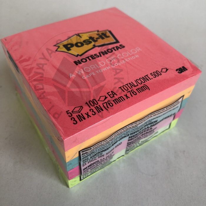 

Post It 3M 654 5 Warna