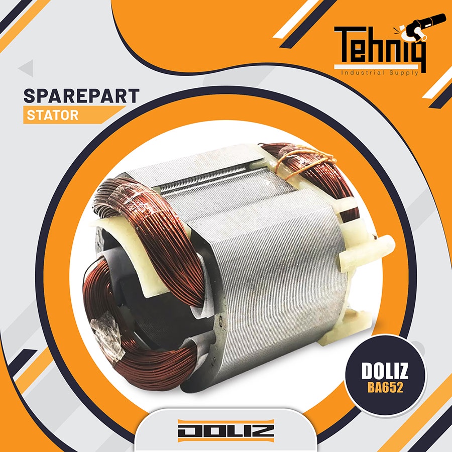 Doliz BA652 Only Stator Original Sparepart Untuk Mesin Bor Listrik