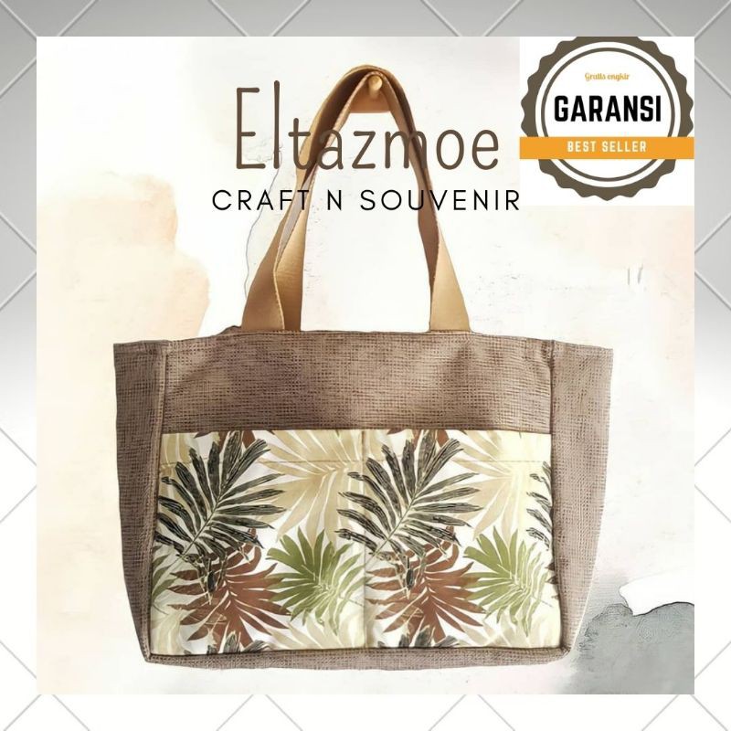 Tas tote bag kanvas/tas goni murah