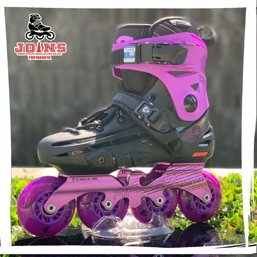 Sepatu Roda Flying Eagle Inline Skate Flying Eagle Raven Ungu