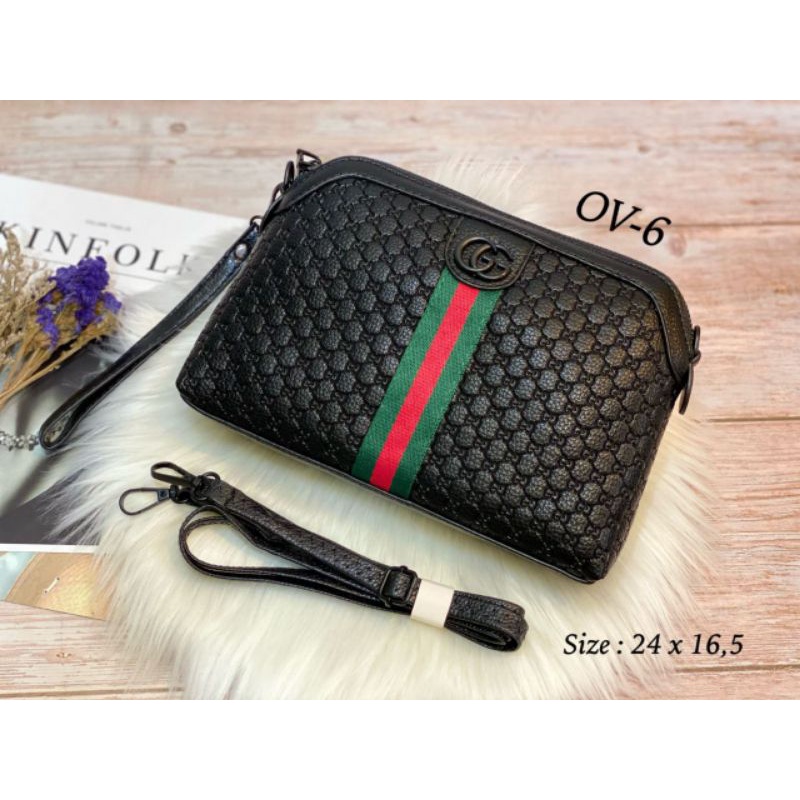 Handbag Oval Bisa Slempang/ Tas Oval