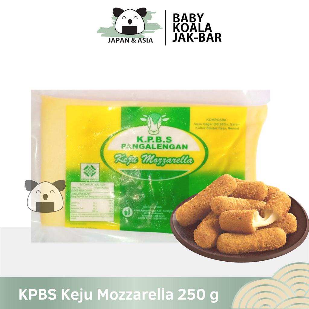 

KPBS Keju Mozzarella 250 g Halal | Keju Blok Pangalengan...