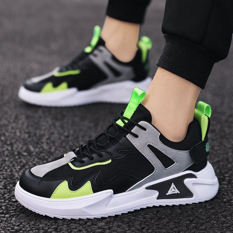 Sepatu Sneakers Pria Import Fashion Outdoor Man Sport Casual Sneakers Cowok  Tali Keren Bagus Trendy