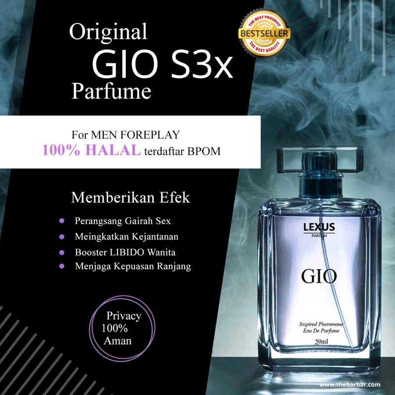 PARFUM ORIGINAL GIOSEX PARFUM PENAMBAH GAI_AH