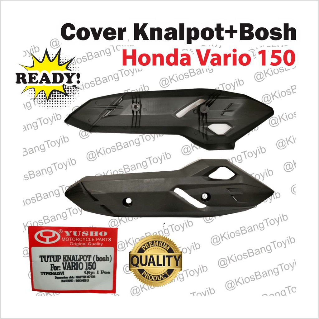 Cover Tutup Tameng Pelindung Knalpot Honda Beat Vario Yamaha Mio ★YUSHO★